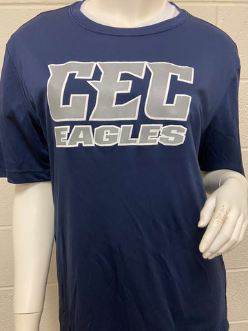 CEC Eagles Dry Fit T-Shirt - Navy