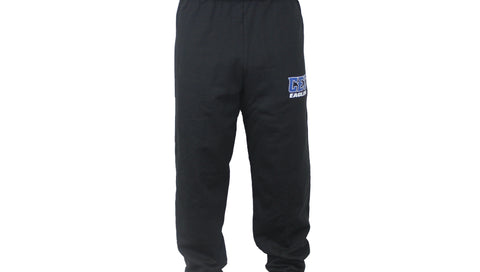 CEC Black Sweat Pants Open ankle with Pockets