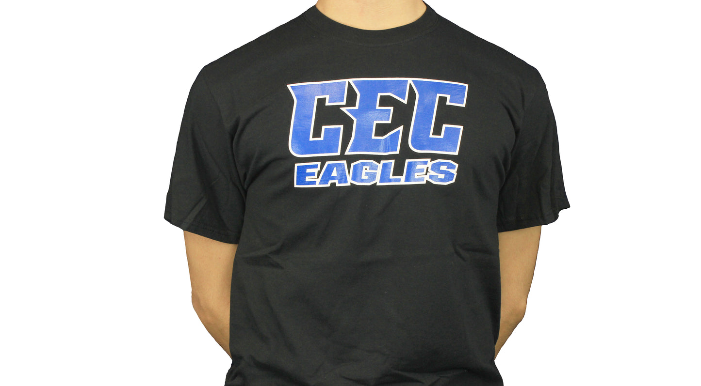 CEC Eagles Black S/S T-Shirt