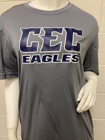 CEC Eagles Dry Fit T-Shirt - Gray