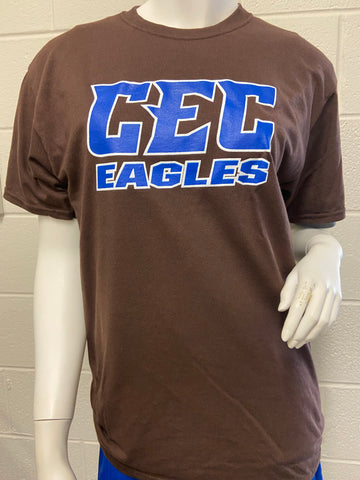CEC Eagles Brown T-Shirt