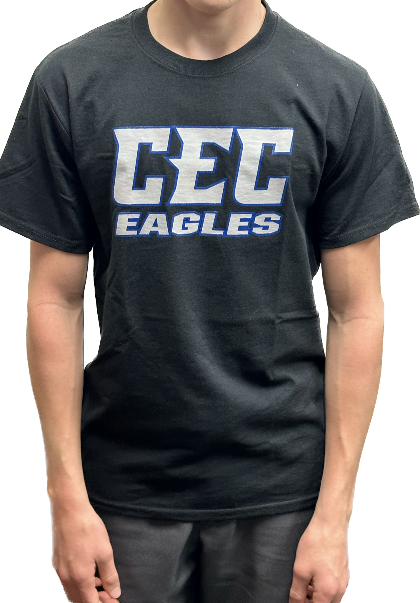 CEC Black T-Shirt with Gray Logo