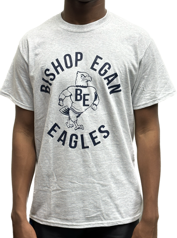 Bishop Egan Strutting Eagle T-Shirt/Gray