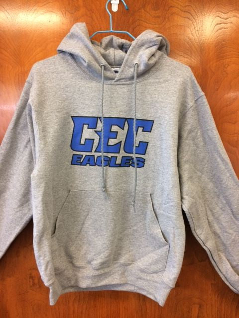 CEC Eagles Ash Gray Hoodie