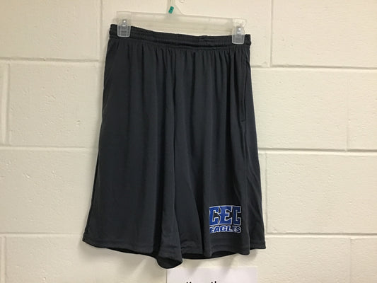 CEC Eagles Charcoal gray shorts