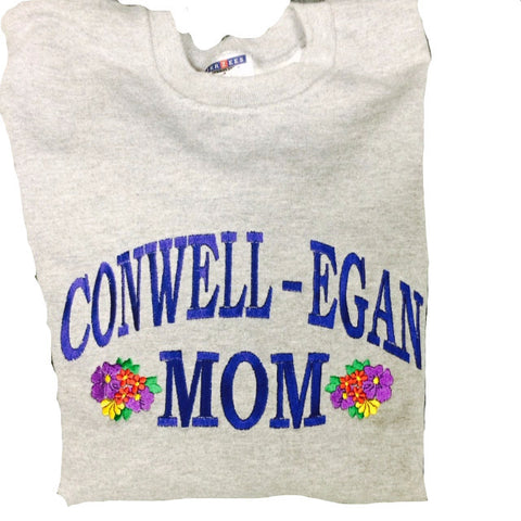 L/S Conwell-Egan MOM Sweat Shirt/Gray